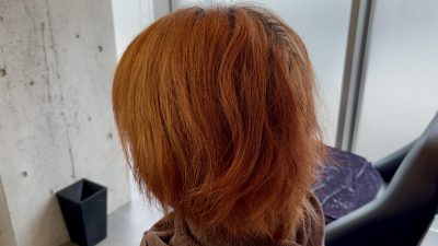 カラーファンタジー抜きっぱなしブロンド　ペーパープラチナプログラミング＋コットンプラチナプログラミング　ペーパーアルバージュ　コットンアルバージュ　アルミホイルアルバージュ　バイオプログラミング　カラーファンタジー107D　還元美養りずむ南青山　ハイトーン　外苑前　
